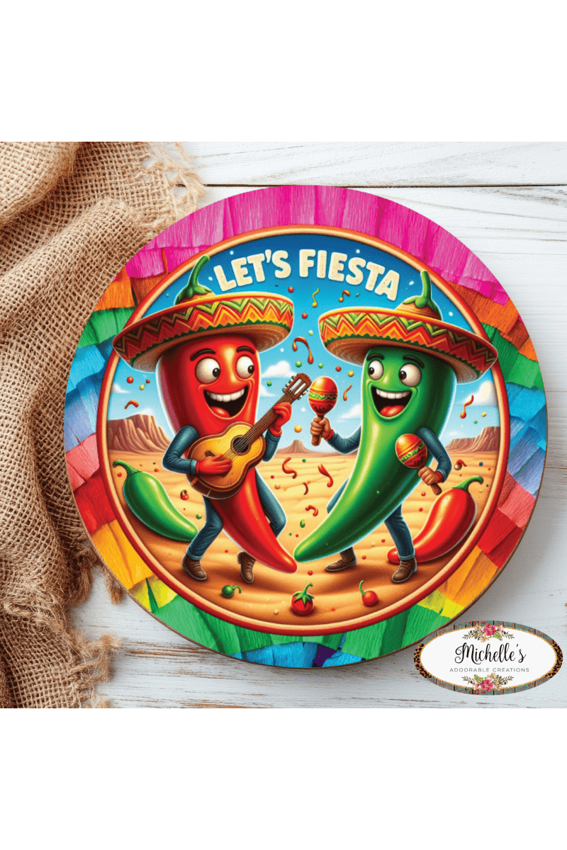 Shop For Let's Fiesta Cinco De Mayo Sign