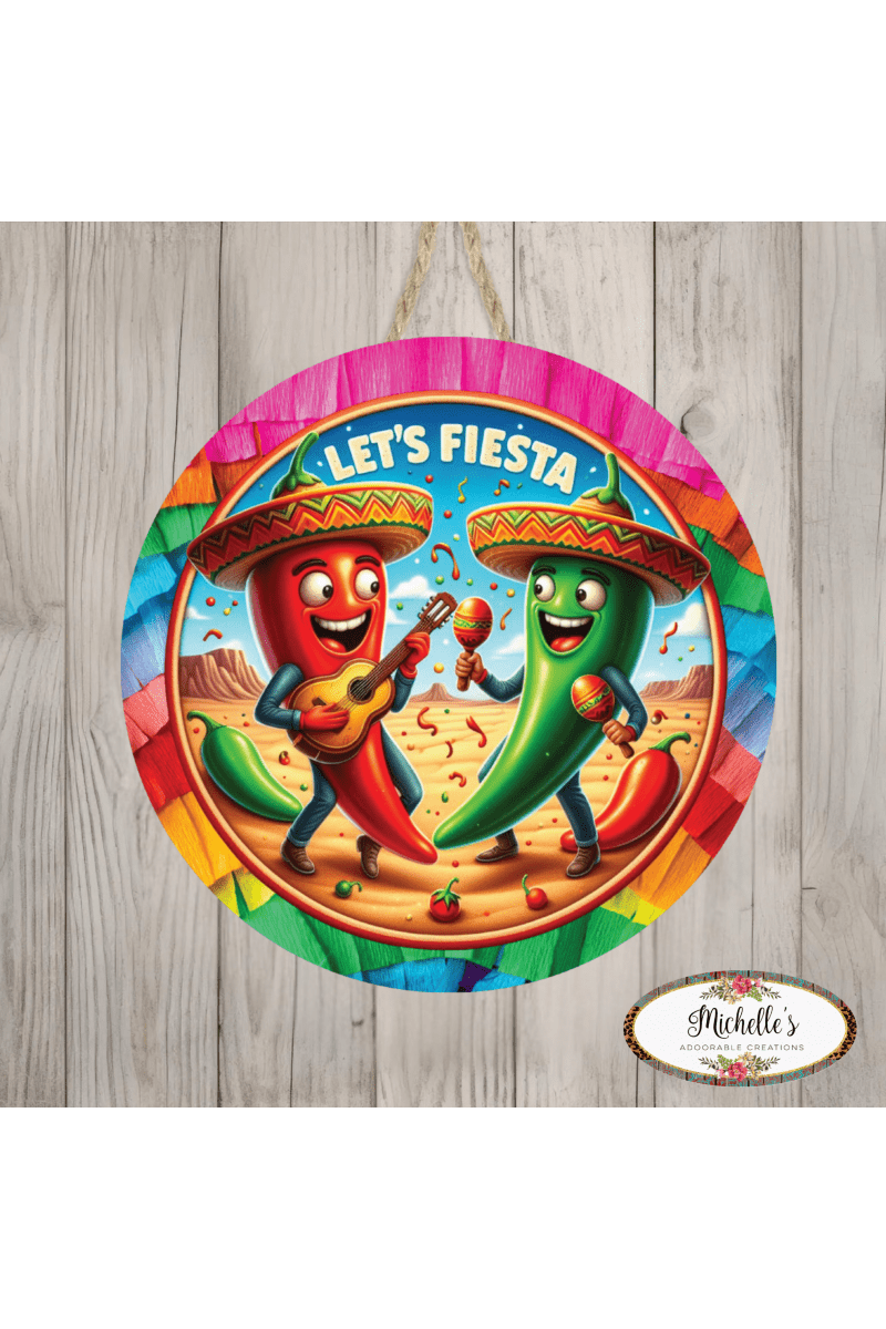 Shop For Let's Fiesta Cinco De Mayo Sign