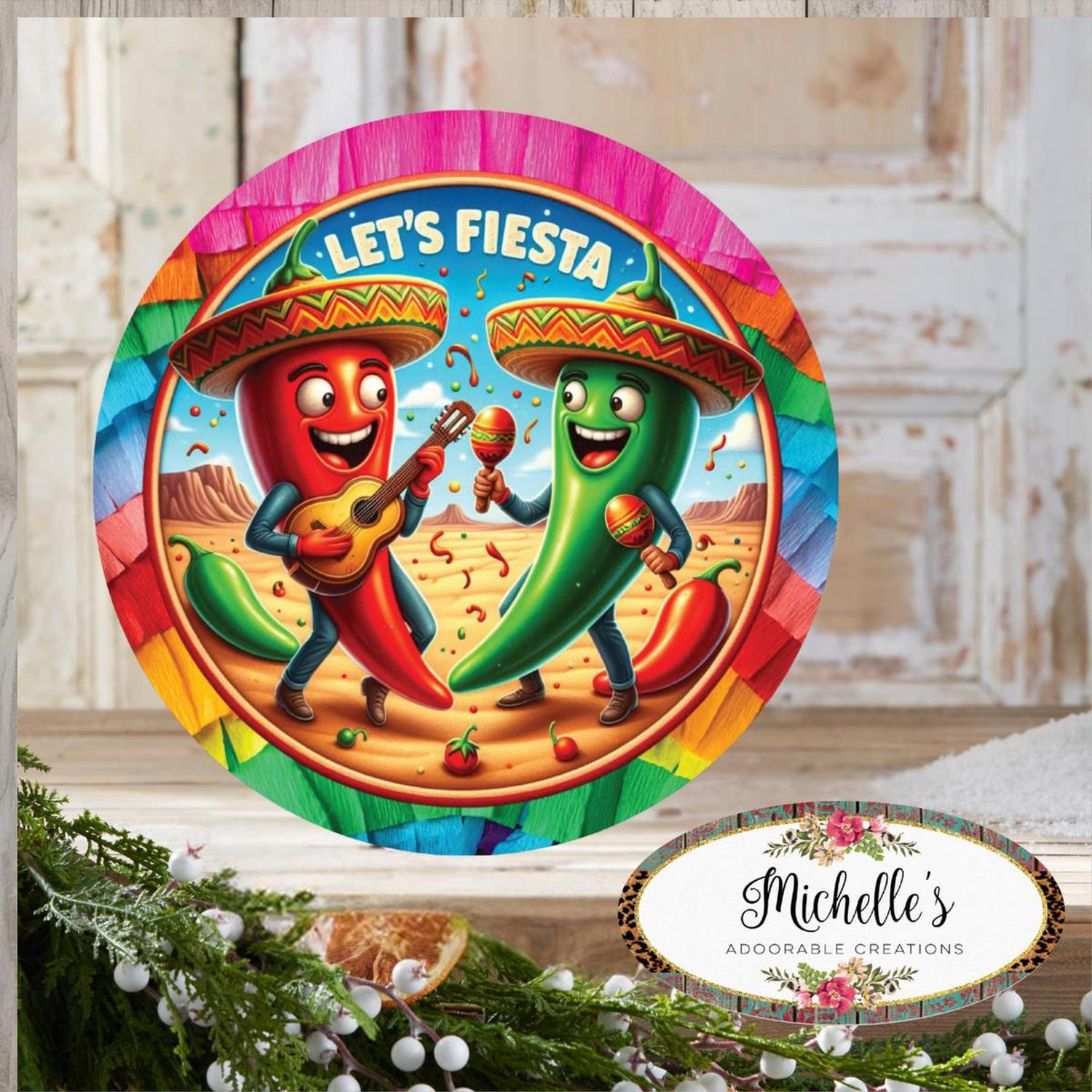 Let's Fiesta Cinco De Mayo Sign