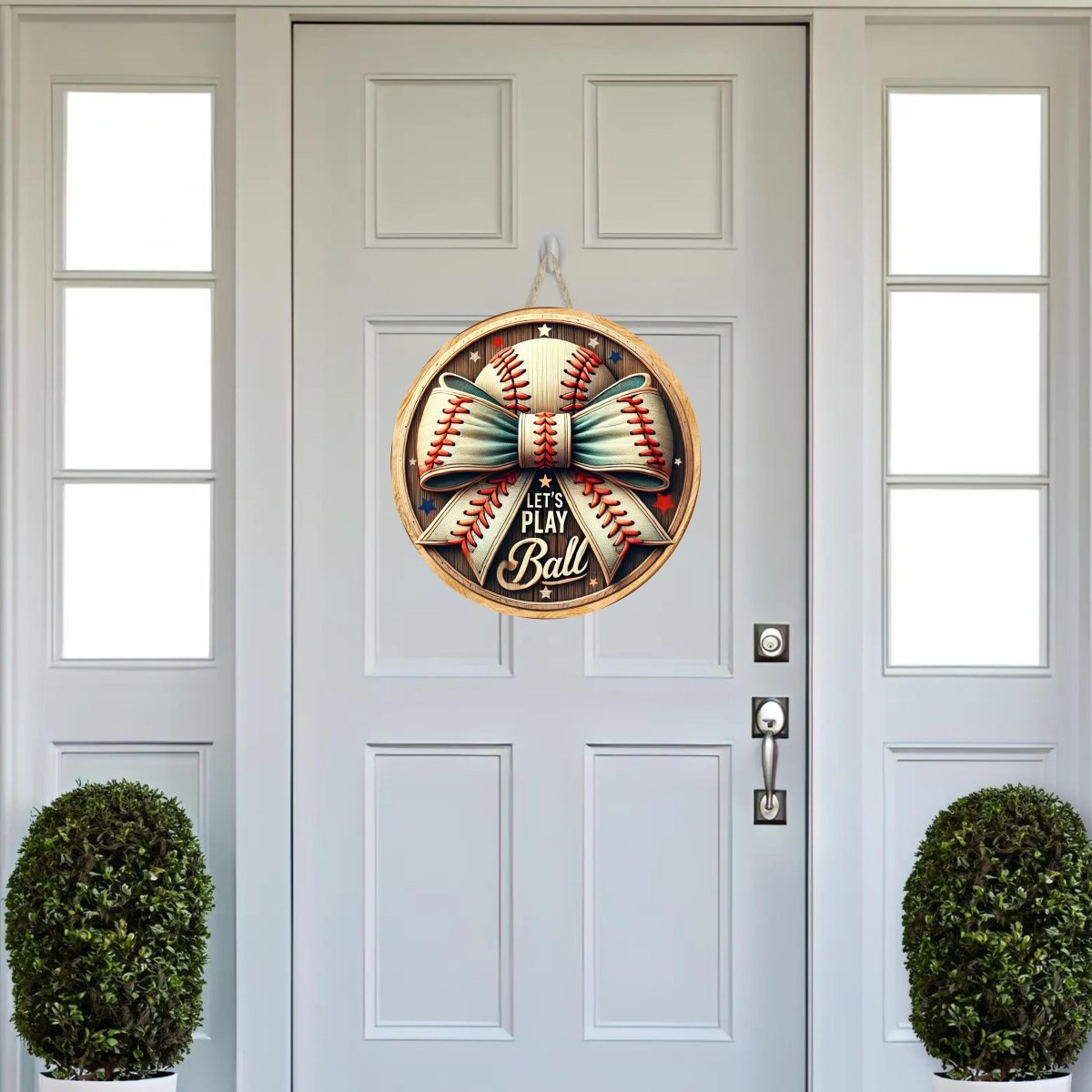 Shop For Let's Play Ball Baseball Sign