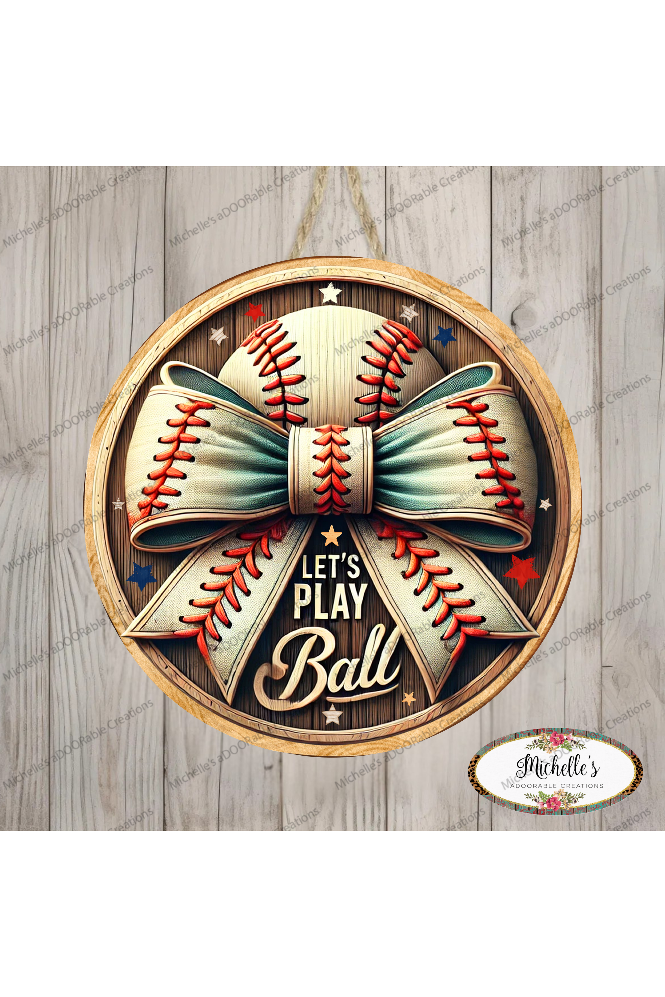 Shop For Let's Play Ball Baseball Sign