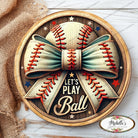 Shop For Let's Play Ball Baseball Sign