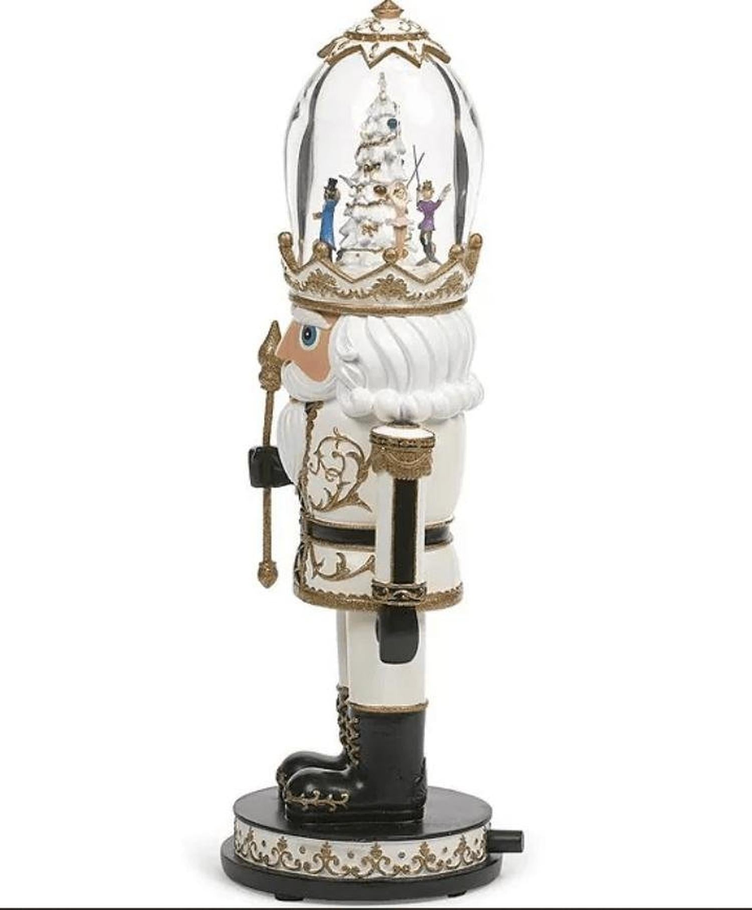 Lighted Musical Gold Nutcracker