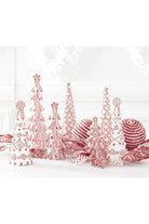 Shop For Lighted Tall Peppermint Ribbon Tree