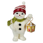 Lighting the Way Snowman Figurine