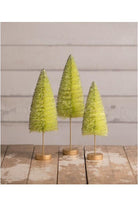 Shop For Lime Green Halloween Trees (Set of 3)