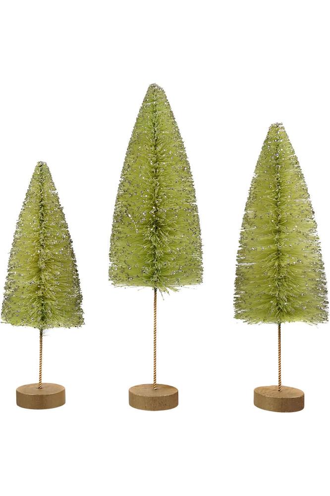 Shop For Lime Green Halloween Trees (Set of 3)