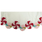 Shop For LIMITED EDITION Candy Swirl Hand Beaded Christmas Tree Skirt Arcadia Home