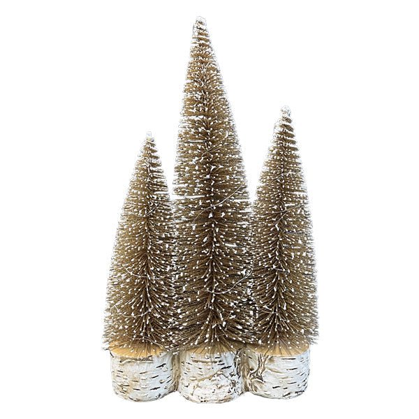 Shop For Lit Gold Tree Trio