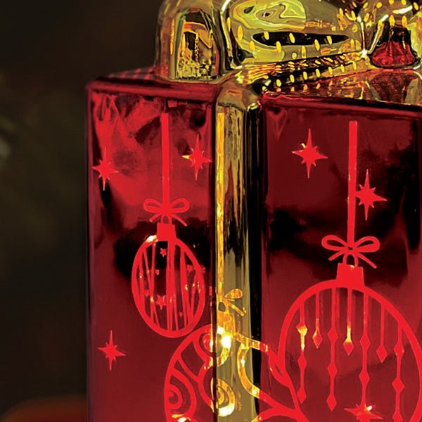 Shop For Lit Ornamental Glass Gift Box