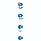 Shop For LV Chiefs Homecoming Ribbon: (White/Royal), Size 9