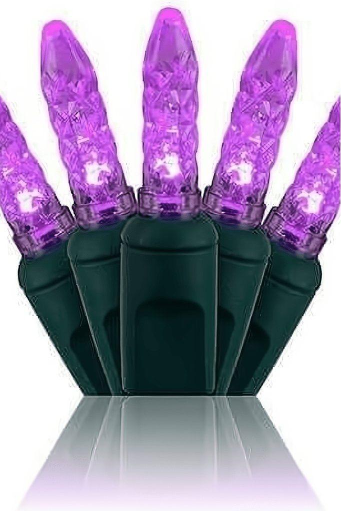 Shop For M5 Purple LED Mini Lights, 100 Bulbs at Michelle's aDOORable Creations