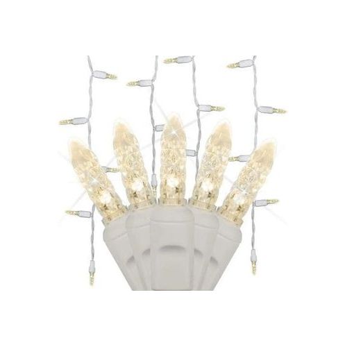 Shop For M5 Warm White LED Icicle Lights, 70 Bulbs, TWINKLE