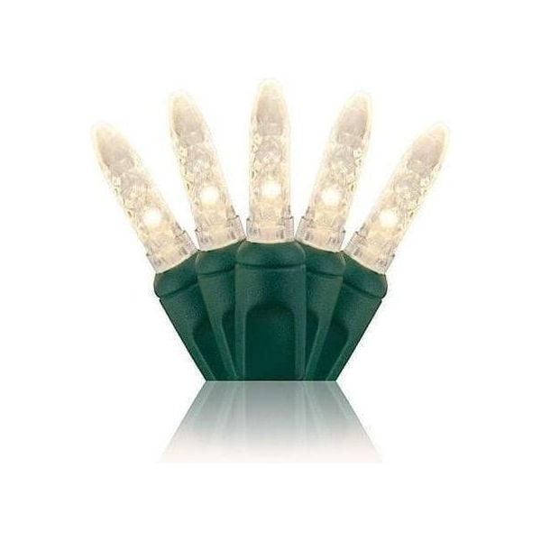 Shop For M5 Warm White LED Mini Lights, 70 Bulbs, 4" Spacing, TWINKLE