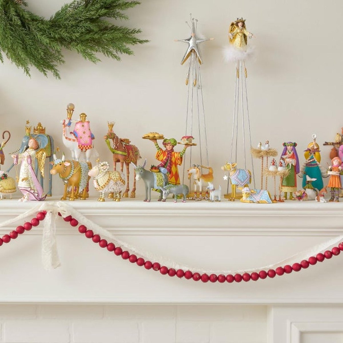 Mackenzie-Childs Mini Nativity Bread baker