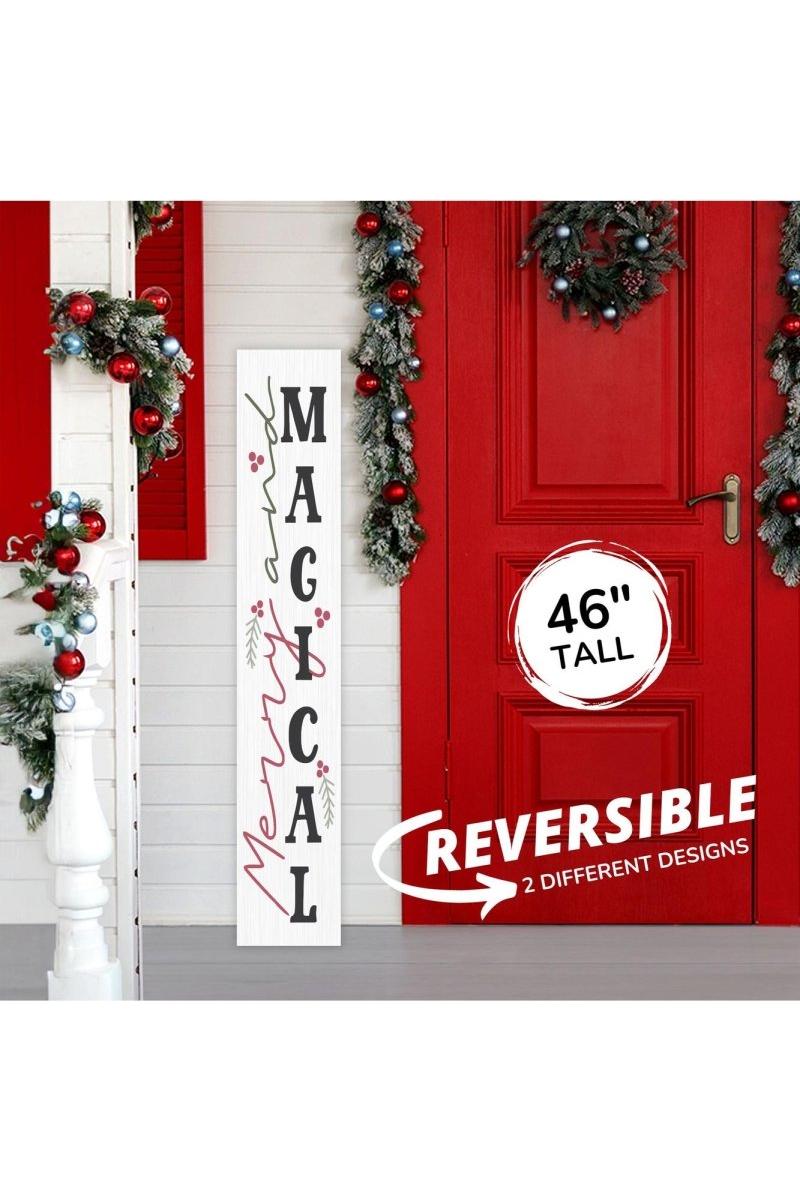 Shop For Magical Christmas Porch Leaner Welcome Sign