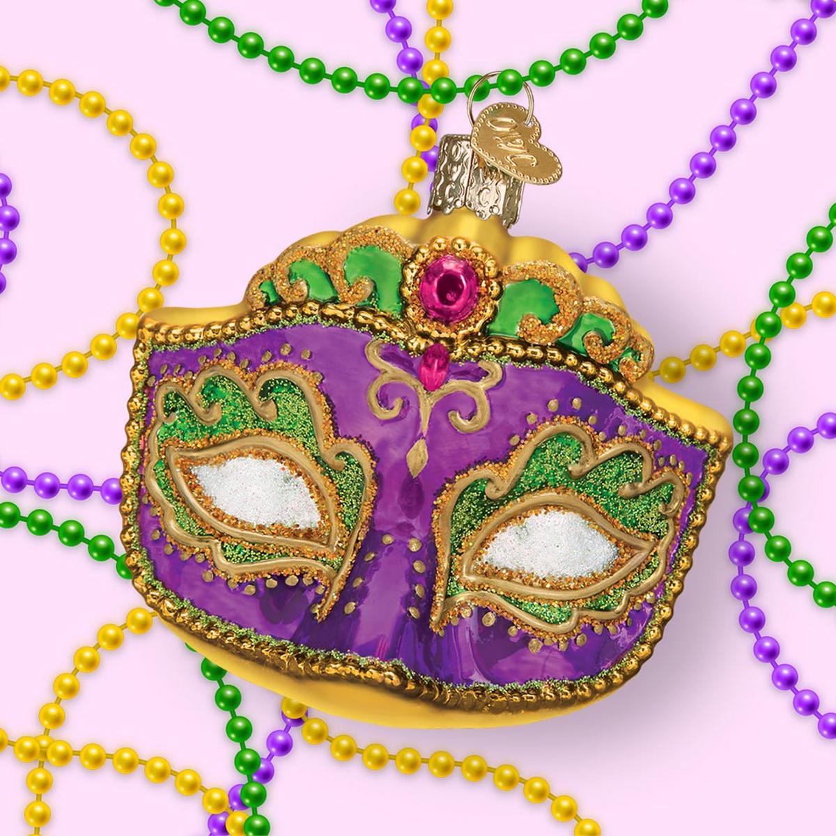 Shop For Mardi Gras Mask Ornament