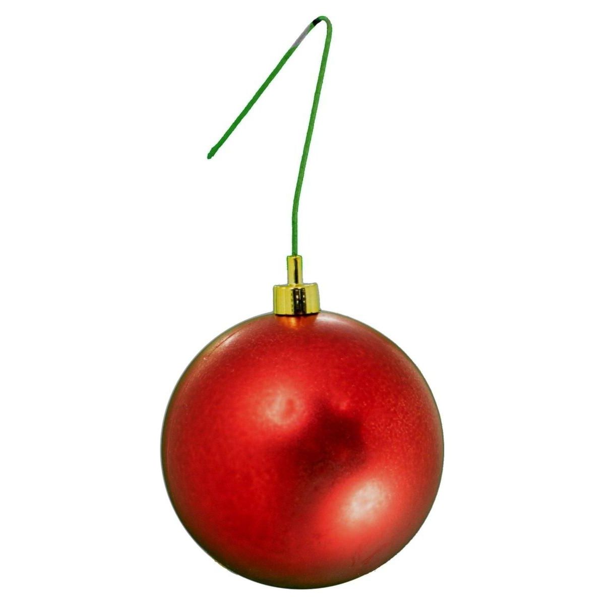 Shop For Matte Red Ball Ornaments (Bulk Sets) at Michelle's aDOORable Creations