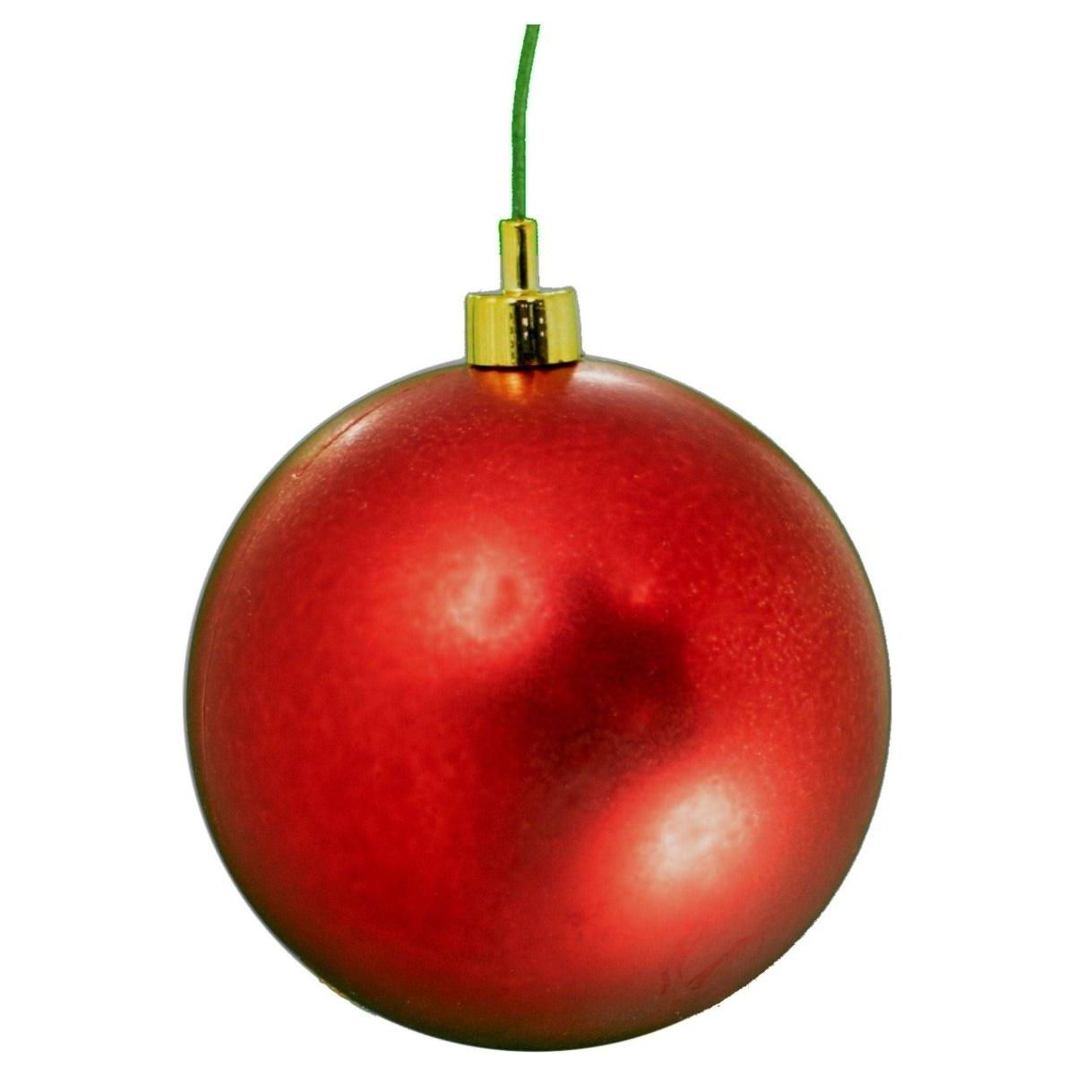 Shop For Matte Red Ball Ornaments (Bulk Sets) at Michelle's aDOORable Creations