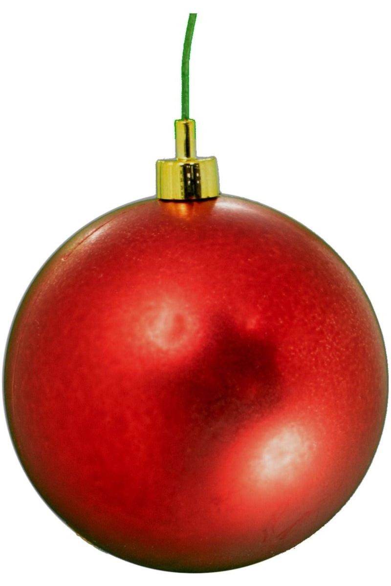 Shop For Matte Red Ball Ornaments (Bulk Sets) at Michelle's aDOORable Creations