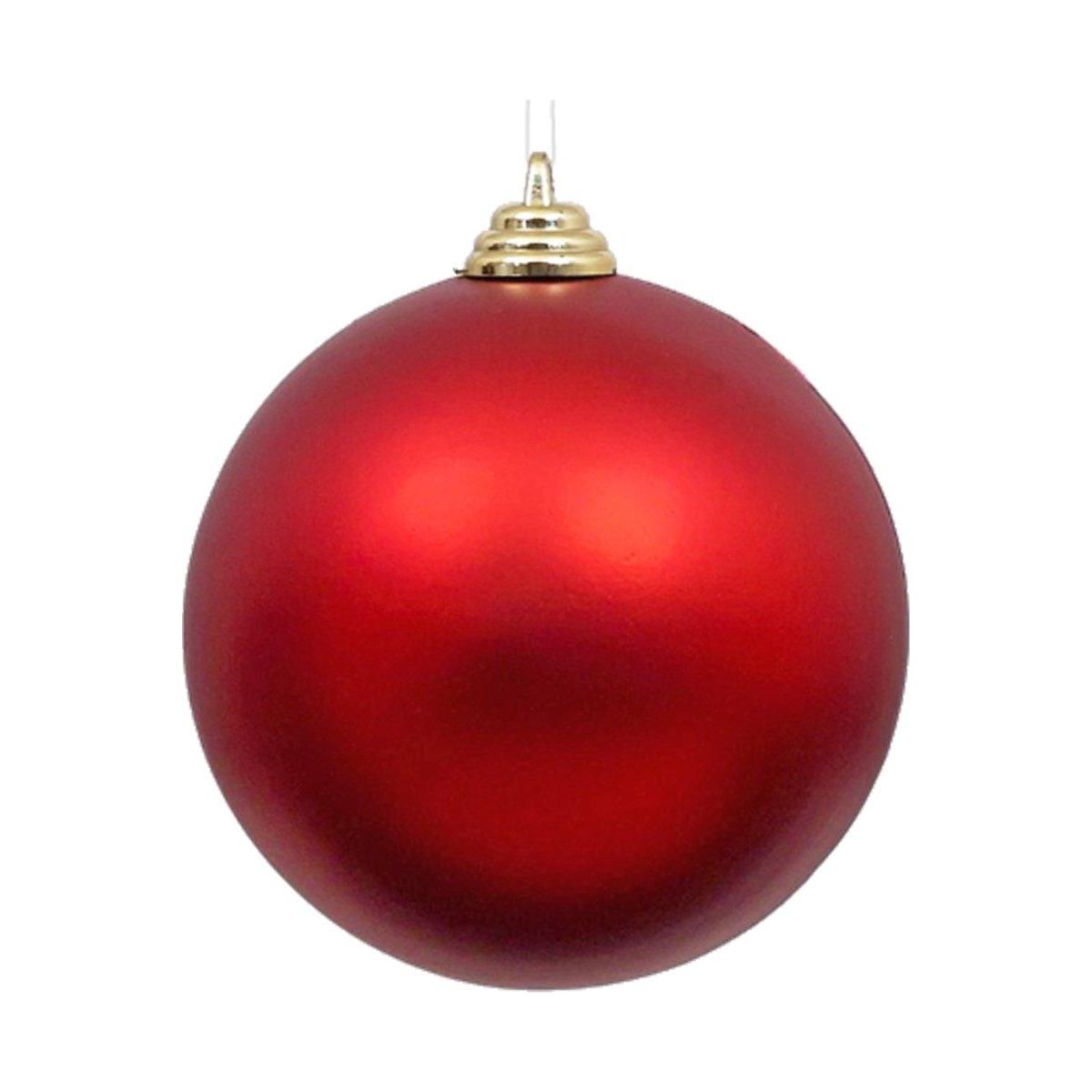 Shop For Matte Red Ball Ornaments (Bulk Sets) at Michelle's aDOORable Creations