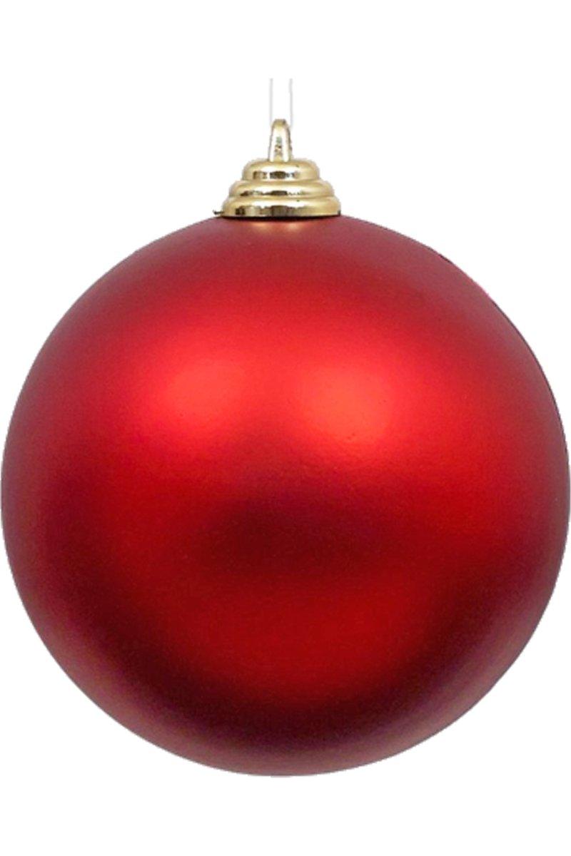 Shop For Matte Red Ball Ornaments (Bulk Sets) at Michelle's aDOORable Creations