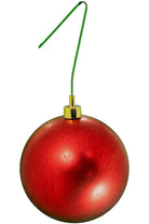 Shop For Matte Red Ball Ornaments (Bulk Sets) at Michelle's aDOORable Creations