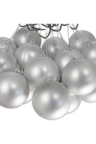 Shop For Matte Silver Ball Ornaments (Bulk Sets) at Michelle's aDOORable Creations