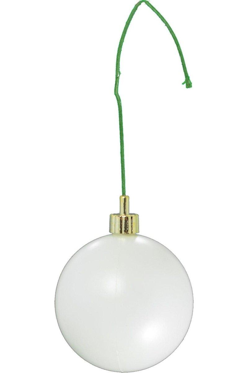 Shop For Matte White Ball Ornaments (Bulk Sets)