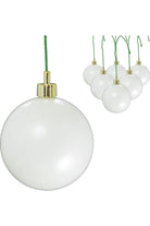 Shop For Matte White Ball Ornaments (Bulk Sets)