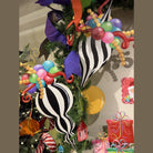 Shop For Merry & Bright Elegant Striped Finial Ornament