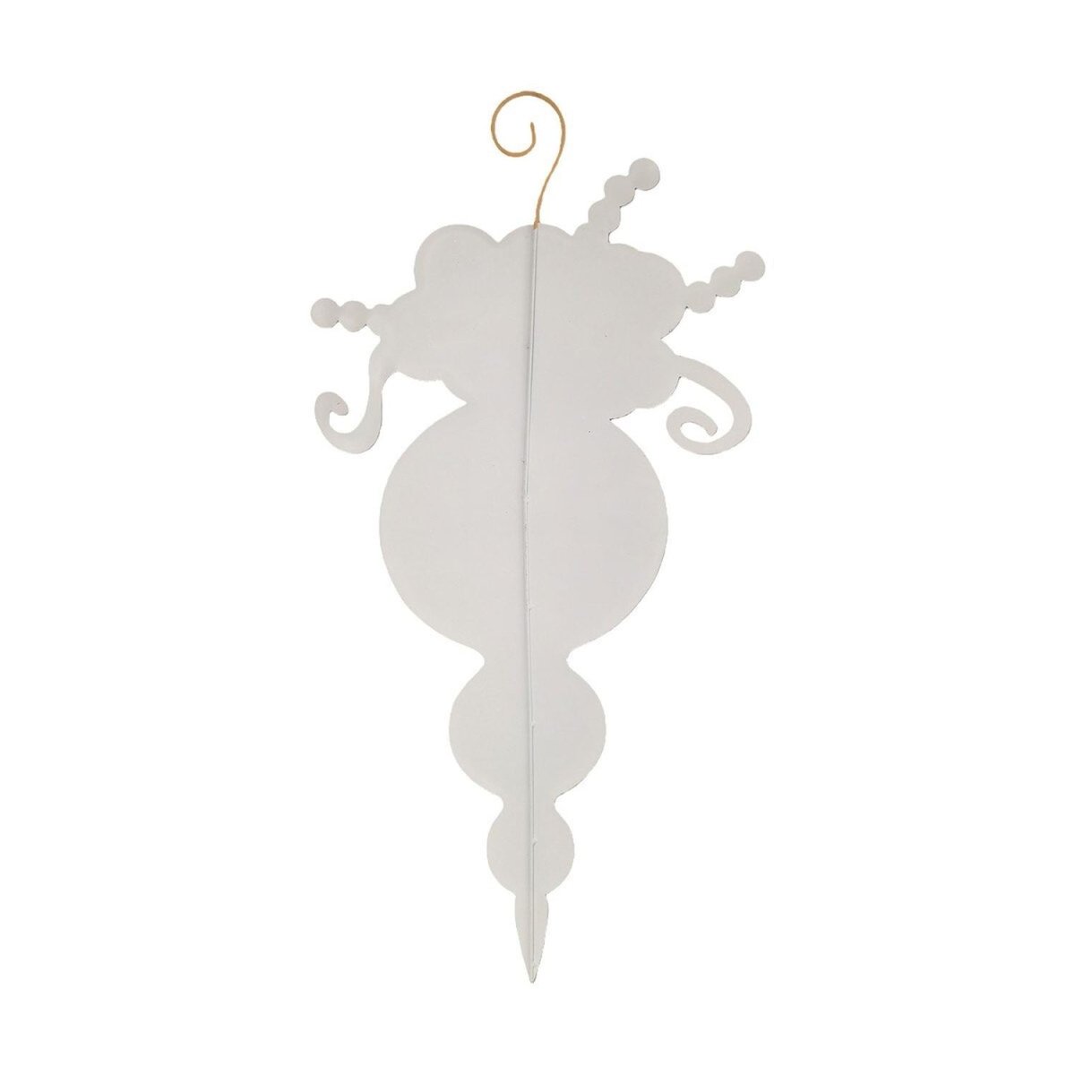 Shop For Merry & Bright Elegant Striped Finial Ornament