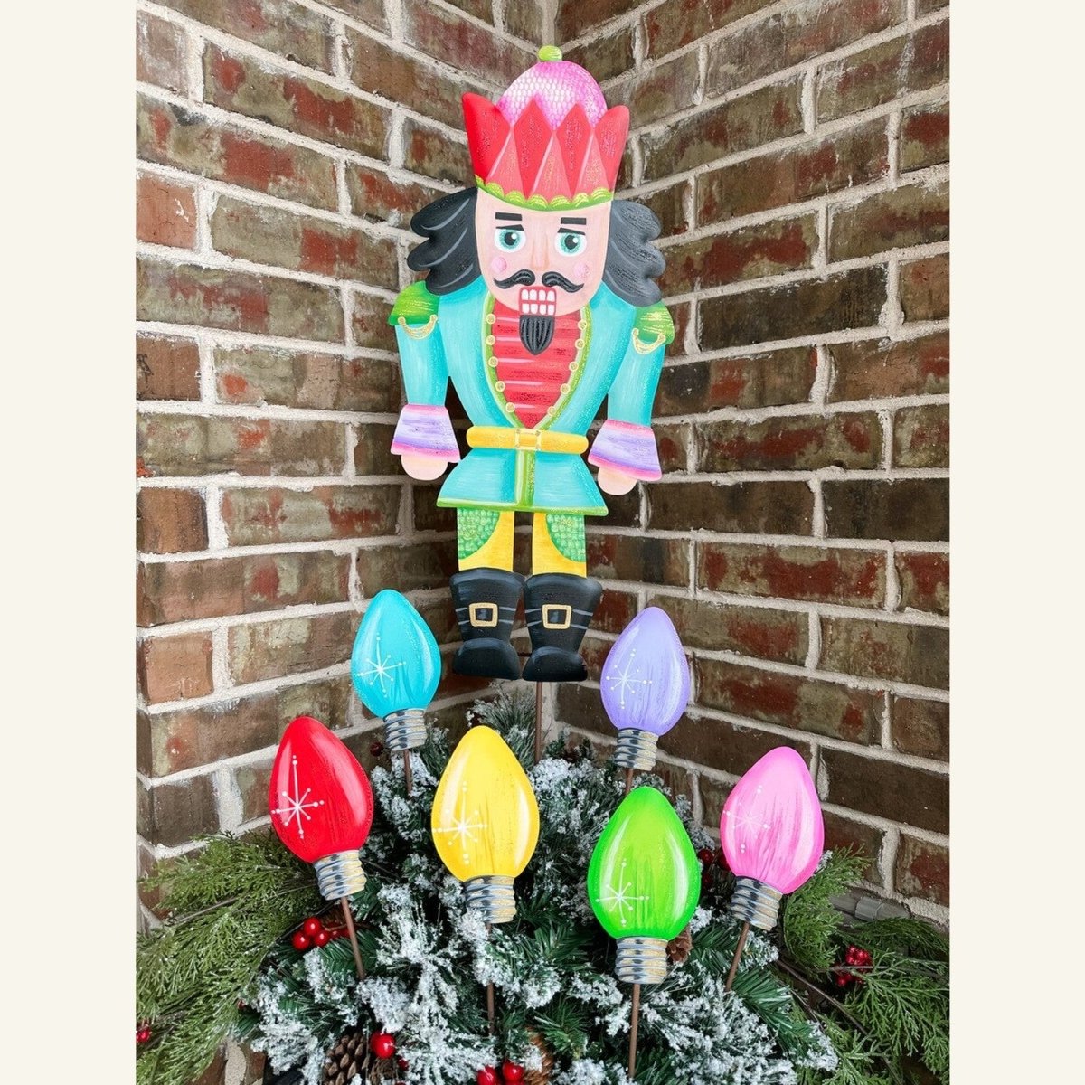 Shop For Merry & Bright Nutcracker (Stake/Hanger/Easel)