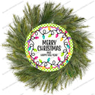 Shop For Merry Christmas New Year Pastel Lights Sign