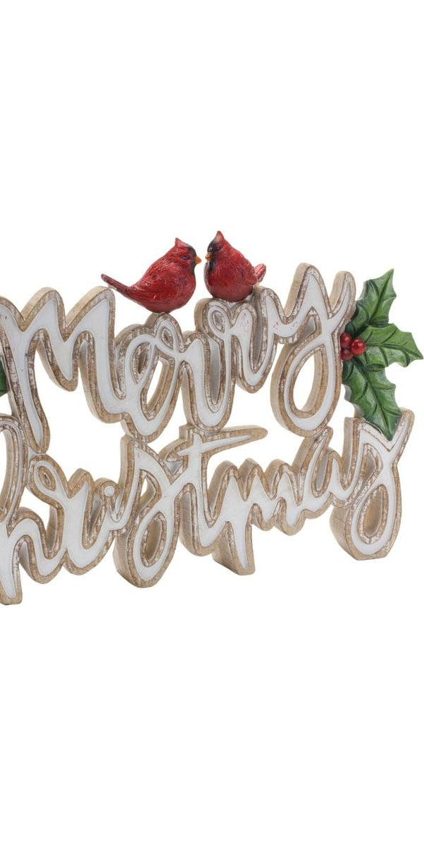 Shop For Merry Christmas Tabletop Sign (Set of 2) 86215DS
