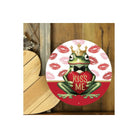 Shop For Metal Kiss Me Frog Prince Sign
