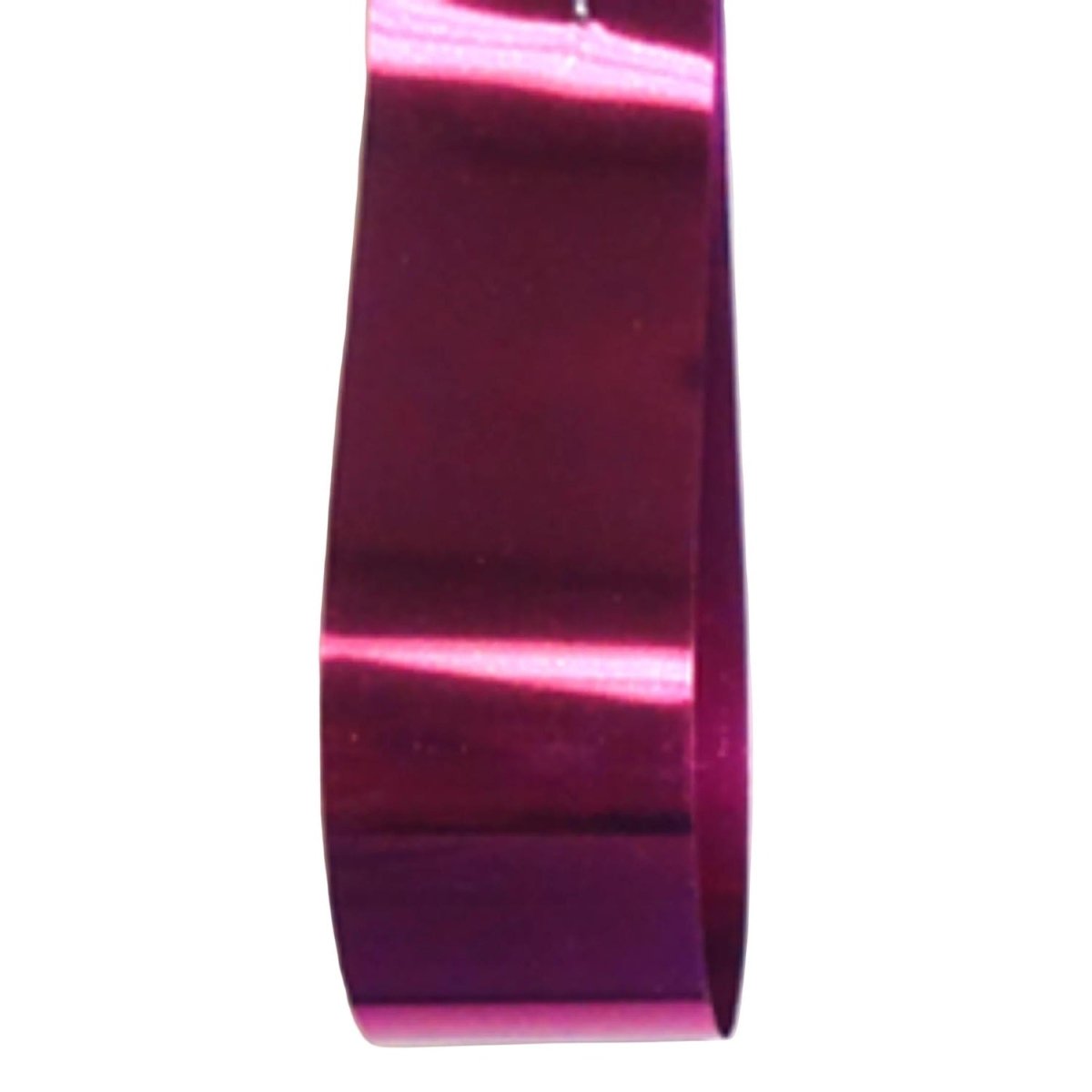 Shop For Metallic Non - Wired Ribbon: Burgundy (Size 5)