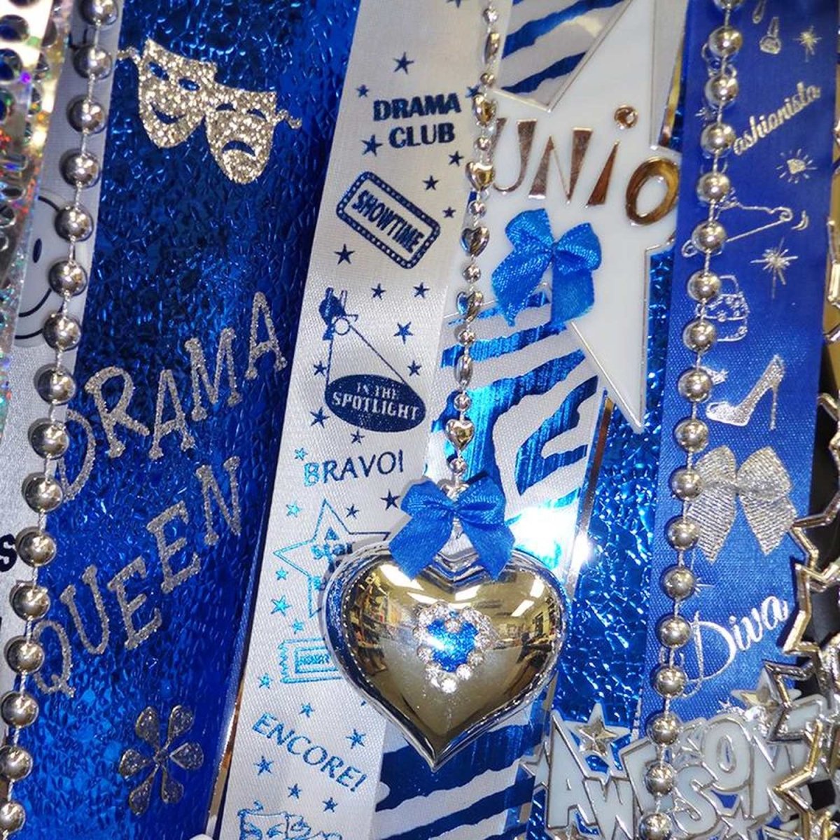 Shop For Metallic Non - Wired Ribbon: Royal (Size 5)