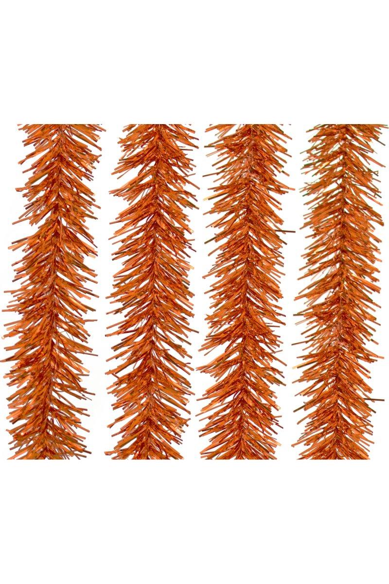 Shop For Metallic Orange Tinsel Garland