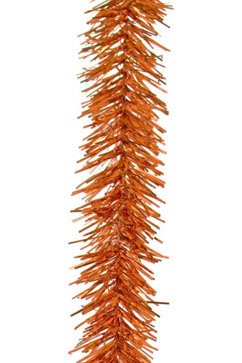 Shop For Metallic Orange Tinsel Garland