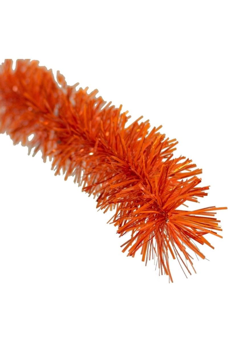 Shop For Metallic Orange Tinsel Garland