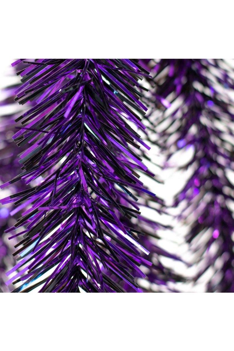 Shop For Metallic Purple & Black Tinsel Garland at Michelle's aDOORable Creations