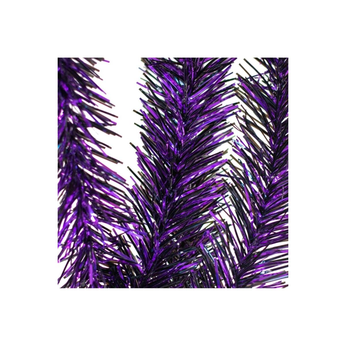 Shop For Metallic Purple & Black Tinsel Garland at Michelle's aDOORable Creations
