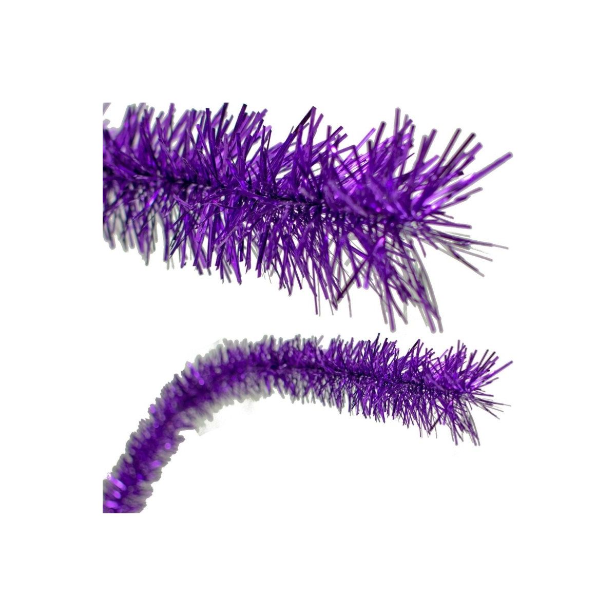 Shop For Metallic Purple Tinsel Garland at Michelle's aDOORable Creations