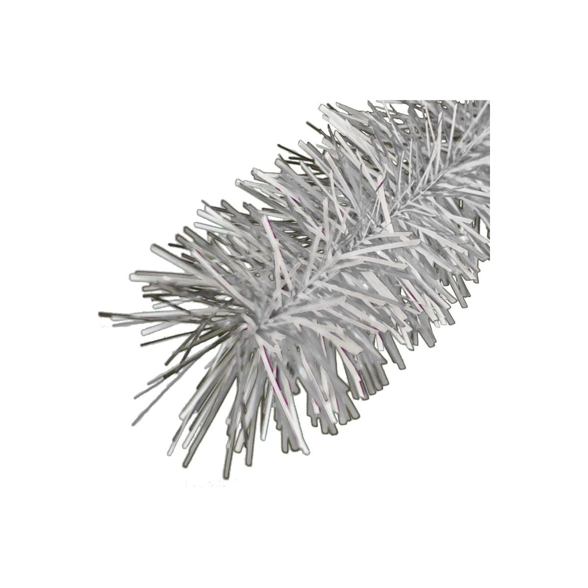 Shop For Metallic Silver & White Tinsel Garland at Michelle's aDOORable Creations