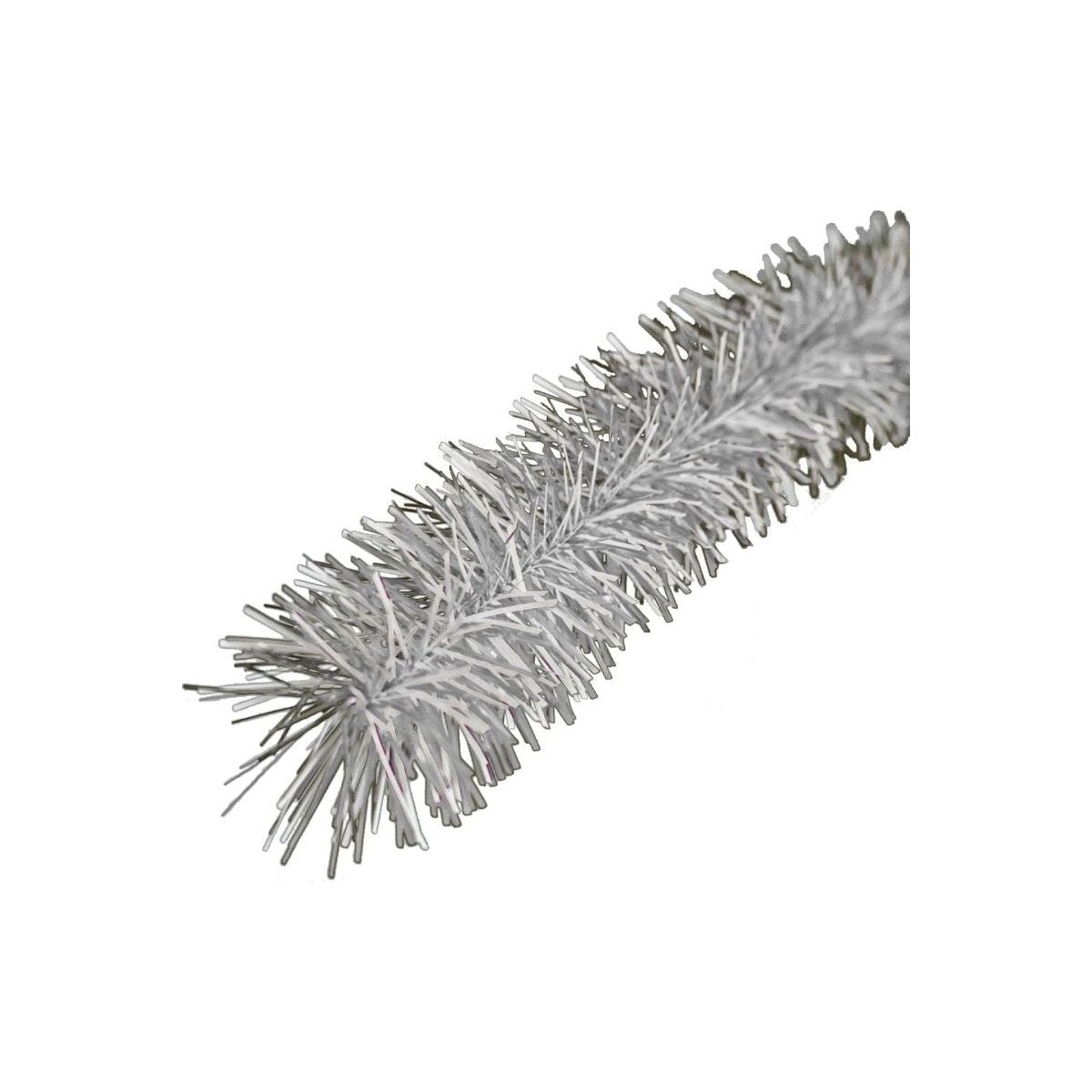 Shop For Metallic Silver & White Tinsel Garland at Michelle's aDOORable Creations