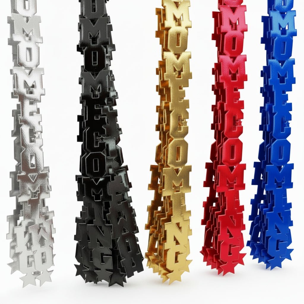 Shop For Metallic Vinyl Puffy Homecoming Garland