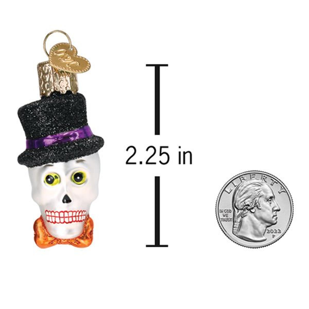 Shop For Mini Top Hat Skeleton Ornament