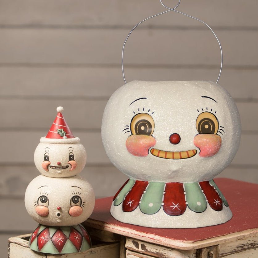 Shop For Minty Beau Snow Glow Lantern Bucket