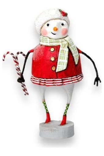 Shop For Minty Christmas Snowgirl Figurine